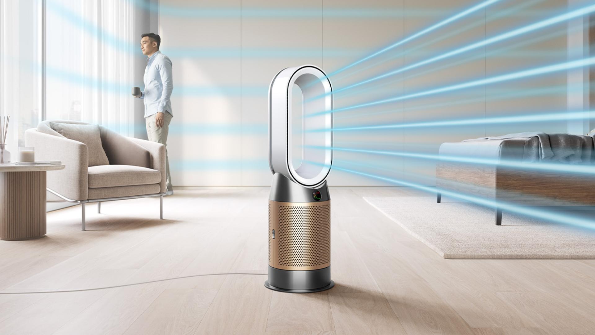 Buy Purifier Hot+Cool HP2 De-nox (HP12) Nickel/Gold Online | Kogan.com